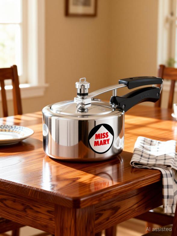 Hawkins Miss Mary (MM30) 3 L Pressure Cooker (Aluminium)