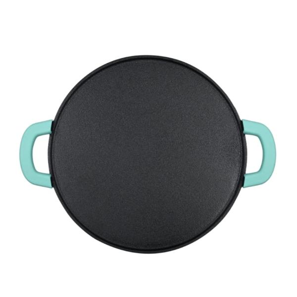 Bergner Eco cast iron Dosa tawa-Black (30 cm):1 unit