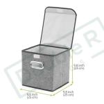 Double R Bags Toy Shelf Nursery Organiser - 24.9*24.9*24.9cm : 1 Unit