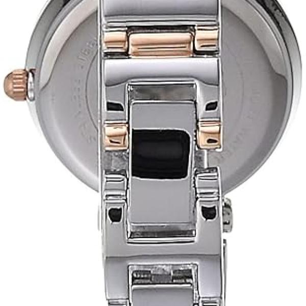 Anne Klein Damenarmbanduhr mit echtem Diamant-Zifferblatt, AK/2434