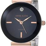 Anne Klein Damenarmbanduhr mit echtem Diamant-Zifferblatt, AK/2434