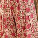 EthnicJunction Women's Linen Floral Print Summer Wear Straight Short Kurti With farshi Salwar Set | Kurta Pant Set | Office wear Kurta Set | Vacation wear Kurta set