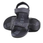 Relaxo flite men's sandal PUG20-Black:size 9