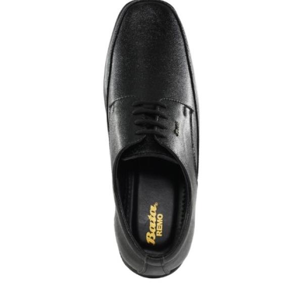 Bata alex remo lace-up mens shoes AW22-black:size 10