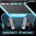 Dubstep Buzz X7 In-Ear wireless earbuds (silver):1 unit