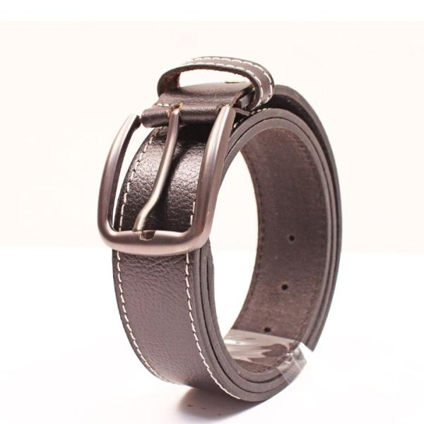Cops leather single side balck belt (stichblk40):size 42-44