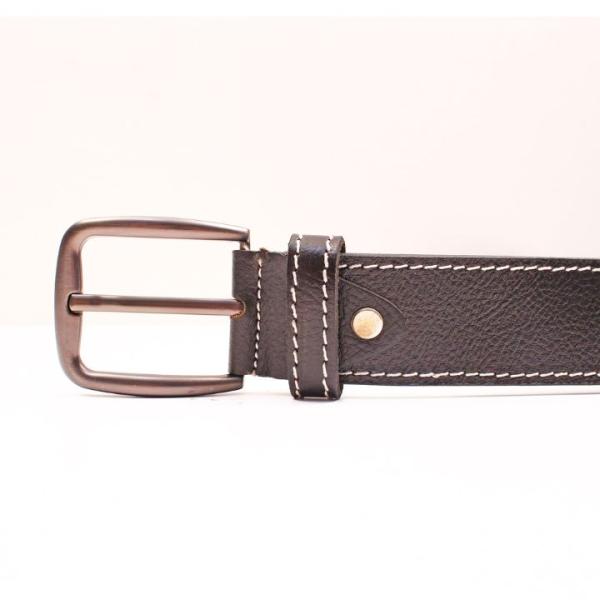 Cops leather single side balck belt (stichblk40):size 42-44
