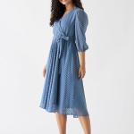 AASK Women Fancy Plain & Solid Designer Dress for Women