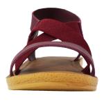 Bata KA Ariana womens sandal 3DMM1-Maroon:Size 8