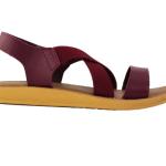 Bata KA Ariana womens sandal 3DMM1-Maroon:Size 8