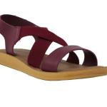 Bata KA Ariana womens sandal 3DMM1-Maroon:Size 8