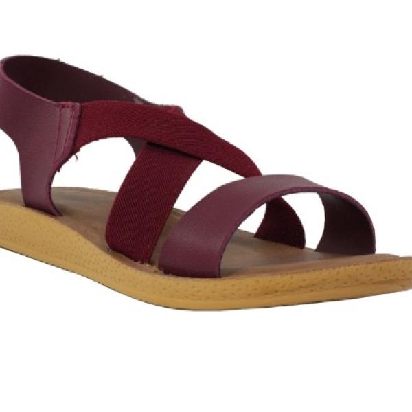 Bata KA Ariana womens sandal 3DMM1-Maroon:Size 8