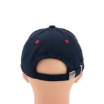 MR.XY Boy's Embroidery Cotton Cap (Navy Blue) : 1 Unit