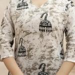 Print Rayon Kurta for Women | Regular Fit Top | Stylish Top for Girls | Top for Office | Kurti for Women