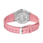 Sonata Play Quartz Analog Pink Dial Pink Plastic Strap Watch for Women - NT8992PP10W