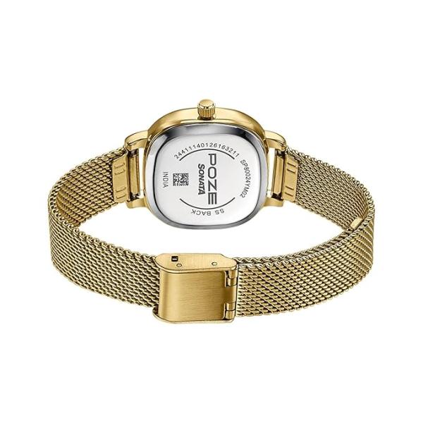 Sonata Poze 9 with Quartz Analog Watch for Women