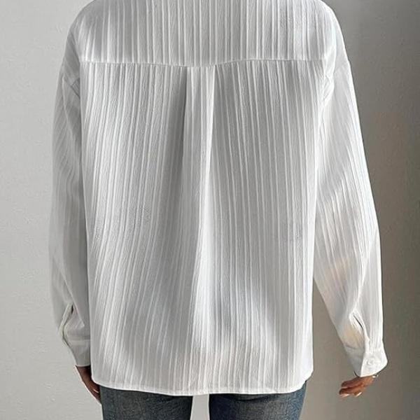 GRECIILOOKS Shirt for Women | Women Shirt | Long Shirt for Women | Shirt Tops for Women | Oversized Shirt for Women