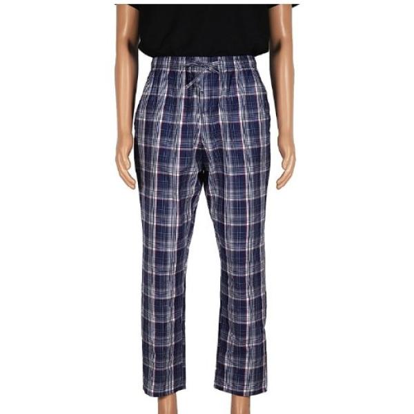 DI COTONE Pyjama Checks- Dark Blue (m):1 Unit