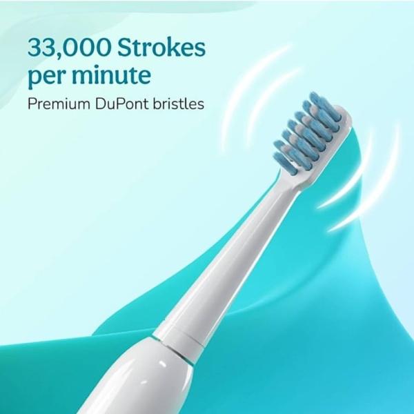 Caresmith Spark New Rechargeable Electric ToothBrush (White): 1 Unit