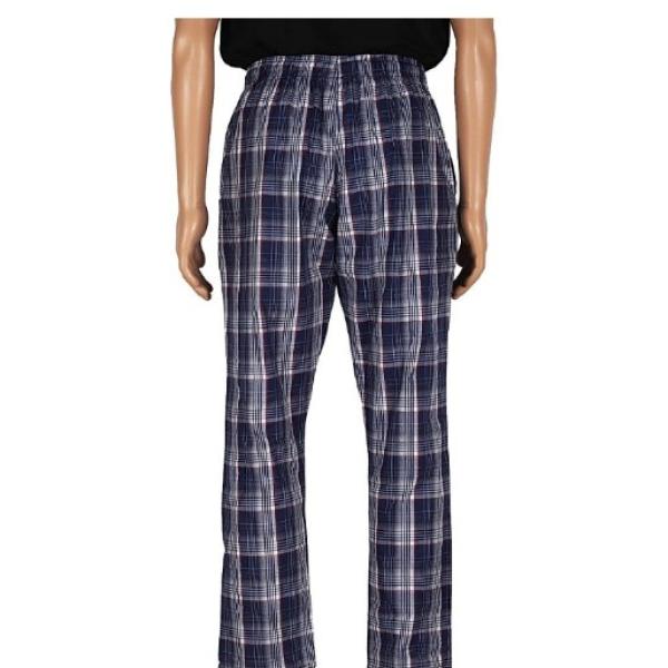 DI COTONE Pyjama Checks- Dark Blue (m):1 Unit