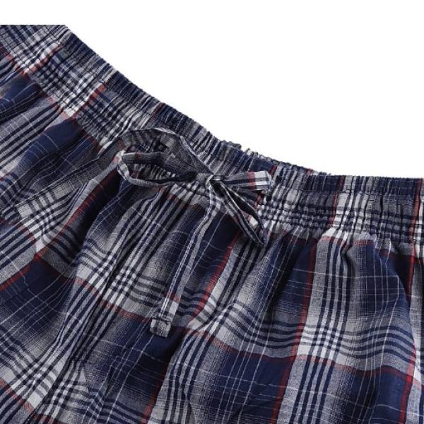DI COTONE Pyjama Checks- Dark Blue (m):1 Unit
