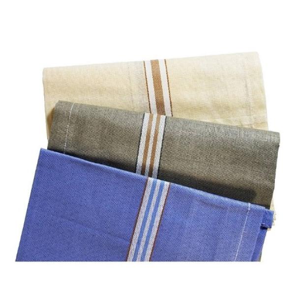 No Fuss Gent's Hanky - Multicolour : 6 Pieces
