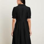 Symbol Premium Women's Fit & Flare Wrap Dress (Midi Length | Stylish | Desk-to-Dinner) (Available in Plus Sizes)
