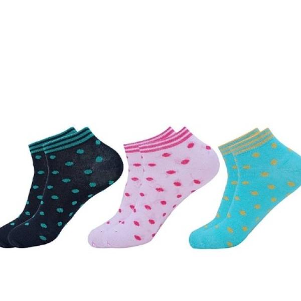 No Fuss Women's Sneaker Toe Socks -3 Units