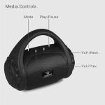 Zebronics ZEB-COUNTY 3W Wireless Bluetooth Portable Speaker With Supporting Carry Handle, USB, SD Card, AUX, FM & Call Function. (Black)