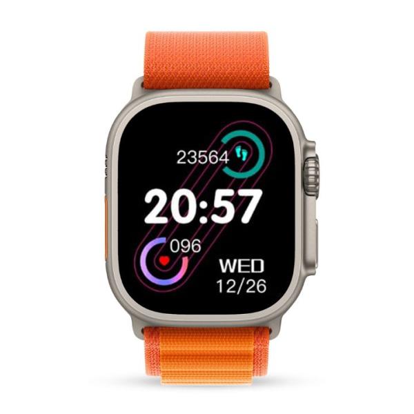 Nu Republic creed ultra bluetooth calling smartwatch-silver :1 Unit