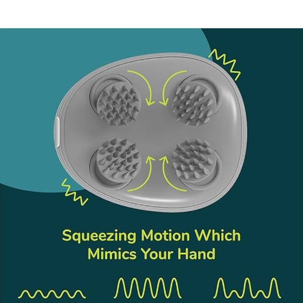 Caresmith revive electric head massager - green: 1 Unit