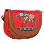 Sabhyata Elephant Design SS01-04 Sling Bag (Bag): 1 Unit