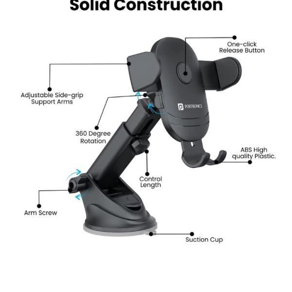 Portronics telescopic mobile phone holder-POR-1609:1 Unit