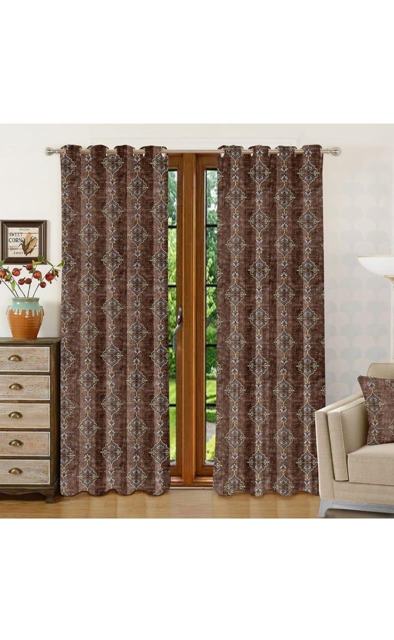 Shanplus marigold door curtain (coffee) 112X210 cm:1 piece