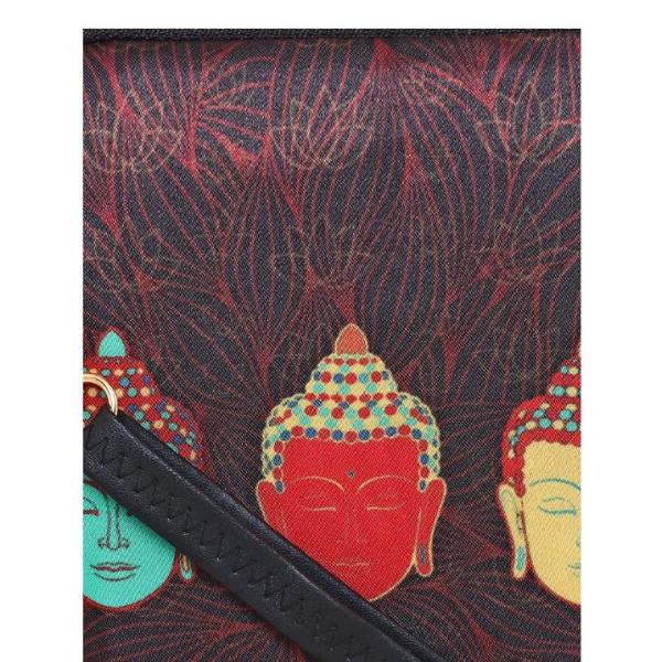 Sabhyata Buddha design SM02-03 Sling bag (Black):1 unit
