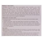 Yacca electrothermal gel bag:1 unit