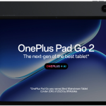 OnePlus Pad Go 2 8 GB RAM 128 GB ROM 12.1 inch with Wi-Fi Only MediaTek Dimensity 7300 Tablet (Shadow Black)