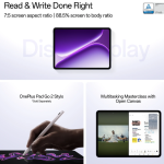 OnePlus Pad Go 2 8 GB RAM 128 GB ROM 12.1 inch with Wi-Fi Only MediaTek Dimensity 7300 Tablet (Shadow Black)