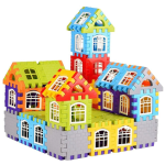 FTAFAT Best baby gift happy home/house educational learning creative kids puzzle toys (52 Pieces)