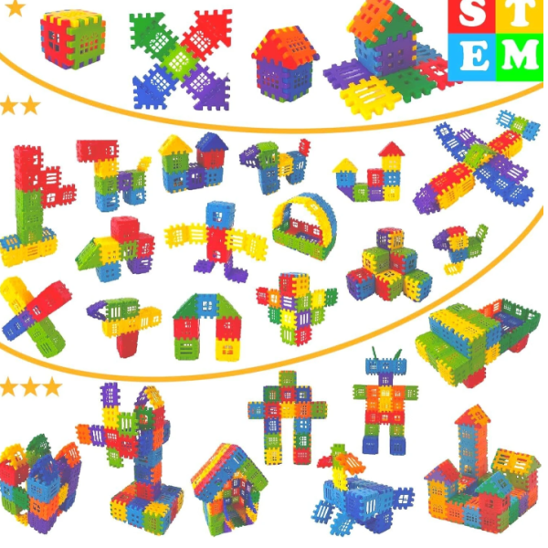 FTAFAT Best baby gift happy home/house educational learning creative kids puzzle toys (52 Pieces)
