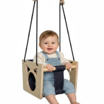 WINTERFELL AdjustabLE Wooden Infant Swing Chair for Indoor/Outdoor Play Bouncer (Beige) 15% 1,999 ₹1,699