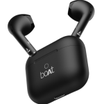 boAt Airdopes Joy in Ear Headphone TWS Earbuds with 35 Hours Playback,13mm Drivers, ENx Tech, ASAP Charge, Beast Mode (Jet Black)