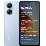 Redmi A7 4G, 64 GB, 3 GB RAM, Sky Blue, Mobile Phone