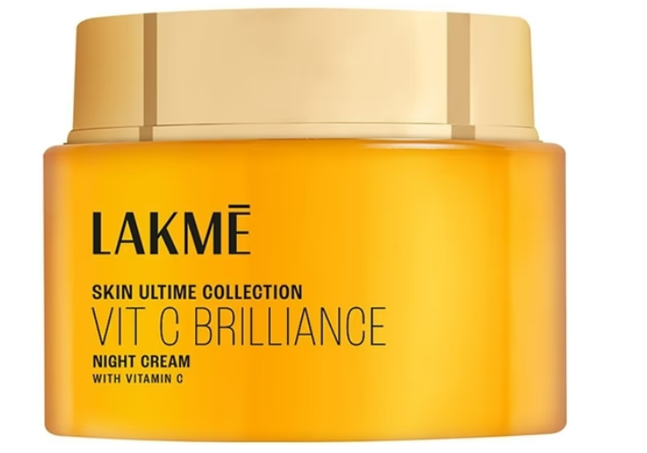 Lakme Brilliance Vitamin C Night Cream, 50g