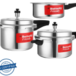 Butterfly Aluminium Pressure Cooker 2 L, 3 L, 5 L Pressure Cooker (Aluminium)