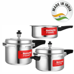 Butterfly Aluminium Pressure Cooker 2 L, 3 L, 5 L Pressure Cooker (Aluminium)