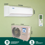 Blue Star 1.5 Ton 3 Star 5 in 1 Convertible Inverter Split AC (Copper, Multi Sensors, Stabalizer Free Operation, Self Diagnosis, IA318FNU, White)