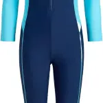 Boldfit Swimming Cosume for Kids Dress One Piece Costume for Boys Full Length Swim Suit for Boys